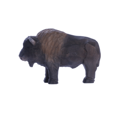 rotating picture of a bison