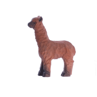 rotating picture of an alpaca