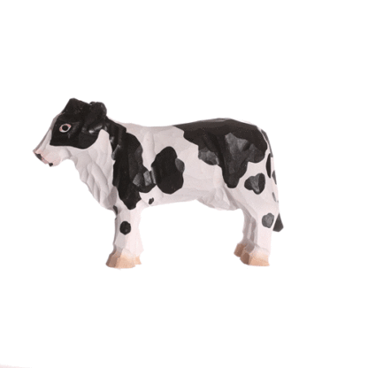 rotating picture of a cow