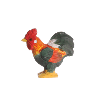 rotating picture of a rooster