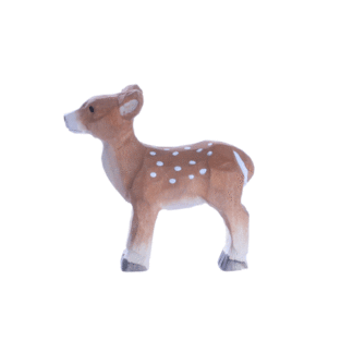 rotating picture of a fawn