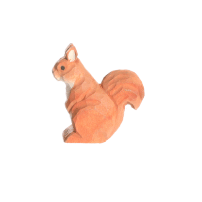 rotating picture of a red squirrel