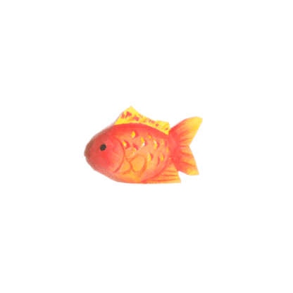 rotating picture of a goldfish